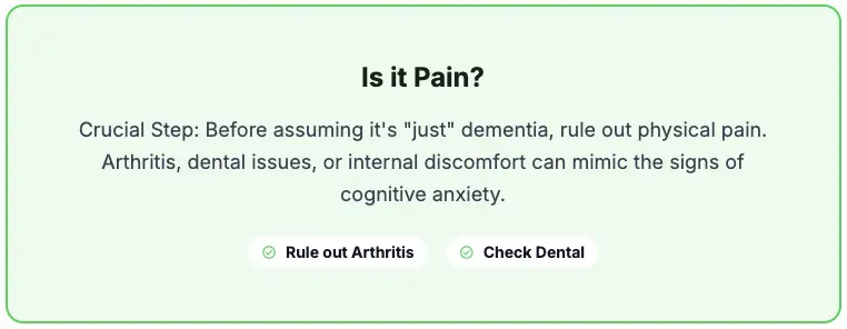 Is it really pain or cognitive decline image